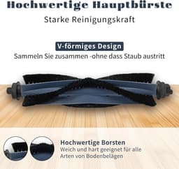 Gemakkelijk te vervangen hoofdrolborstel - Geschikt voor Eufy-stofzuiger Omni C20 — thumbnail 1