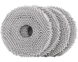 Roborock Qrevo Serie Dweilpads (4 Stuks, Plus.Parts® alternatief voor 8.02.0246)