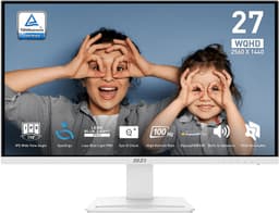MSI Pro MP273QWDE E2 computer monitor 68,6 cm (27") 2560 x 1440 Pixels Wide Quad HD LCD Wit — thumbnail 1