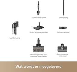 Dreame Z10 draadloze steelstofzuiger - 210 AW zuigkracht - HEPA-filtratie - lichtgewicht en krachtig - tot 90 min werktijd — thumbnail 3