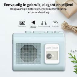 Cassette Speler - Walkman - Blauw — thumbnail 3