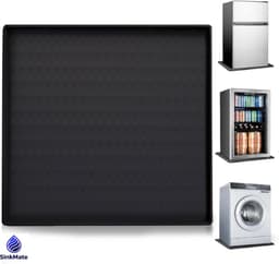 Lekbak Wasmachine – Siliconen Opvangbak - Opstaande Rand - SinkMate® - 60 x 60 cm – Lekbak Koelkast Vaatwasser Diepvriezer — thumbnail 1