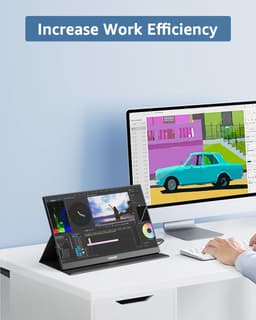 MKSS® Portable Monitor - Draagbare Scherm - Uitbreider - Full HD — thumbnail 4
