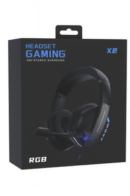 Gaming Headset Geschikt voor Playstation 4, 5, PS4, PS5, Xbox One, Xbox Series & PC – 360° Stereo Surround – RGB – Noise Canceling – Soft Earpads – Over-the-Ear – Bedraad – Met In-Line Volumeregeling — thumbnail 3