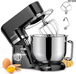 RFWR® Keukenmachine 6,2 L - Mengmachine en Kneedmachine met 1500 W en 6 + 1 Snelheden — thumbnail 1