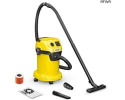 RFWR® Natte en droge stofzuiger met blaasfunctie en 19 liter reservoir