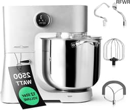 RFWR® Keukenmachine XXL 12L | Kneedmachine met 2500W Motor | Food Processor voor 8,5 kg deeg | 12 snelheden | LED-display — thumbnail 1