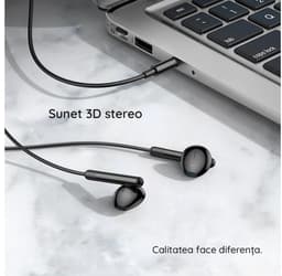 Hoco In Ear Oordopjes - Oortjes met draad en microfoon - 3.5mm AudioJack - 1.2m - — thumbnail 3