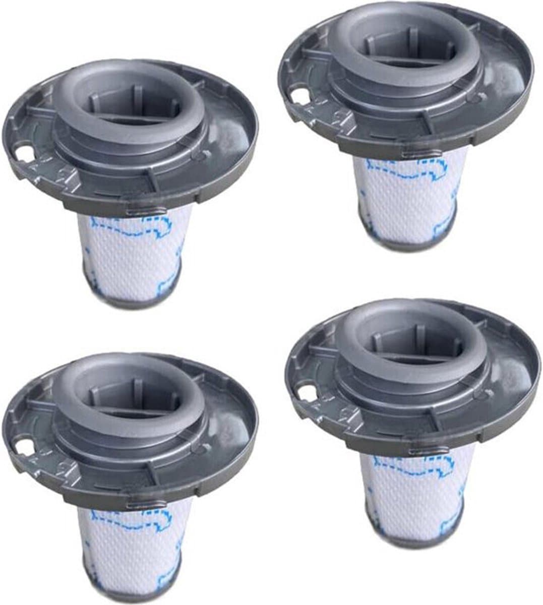 4 stuks Filters geschikt voor de Rowenta Xforce Flex 8.60 - ZR009006 — afbeelding 1
