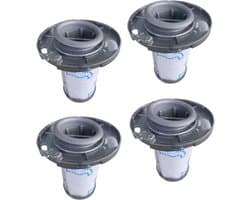 4 stuks Filters geschikt voor de Rowenta Xforce Flex 8.60 - ZR009006