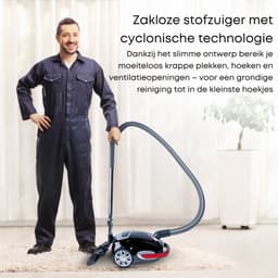 TORNADO VCBKC800BC stofzuiger 4 l Cilinderstofzuiger Droog 800 W Stofzak — thumbnail 5