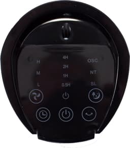 A-Flow Torenventilator Essential - LET OP: 2EKANSARTIKEL - Ventilator met afstandsbediening - Kolomventilator - Ventilator Toren - 3 Snelheden - 3 Windmodi - Zelfdraaiend - Timer — thumbnail 4