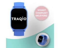 Traqio TRQ04 - GPS horloge kinderen - gps horloge kind - kinderhorloge bellen - gps tracker kinderhorloge - kinderhorloge met gps - kinderhorloge - Kinder smartwatch GPS - GPS horloge school - Blauw