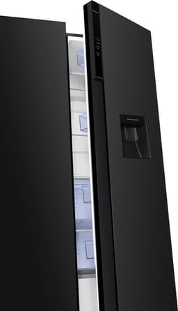 Frilec BONNSBS-680-WS-040CB - Amerikaanse Koelkast - Waterdispenser - No Frost - Energiezuinig C - 5 Jaar Garantie - Supervriezen - 592 Liter - Display - Zwart — thumbnail 4