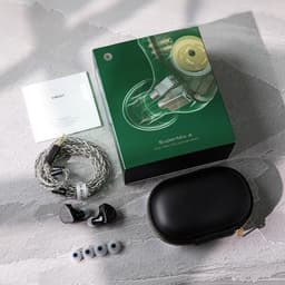 Simgot Supermix 4 - In-Ear Monitors - IEM - Muziek & Gaming Oortjes - Oordoppen - Verwisselbare Kabel - Ergonomisch Design - Hybride Drivers - Zwart — thumbnail 2