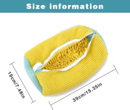 Allecto Plus - Shoe Waszak voor Wasmachine - Sneakers - Gele Schoen Waszak - Premium Kwaliteit - Herbruikbaar - Duurzaam - Rits - Schoonmaak Wastas - Trainer Sneakers Reinigingszak. — thumbnail 7