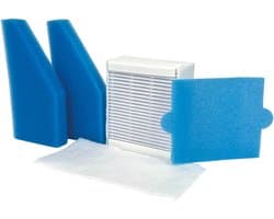 Multaparts® filterset 5-delig geschikt voor Thomas Twin XT & Cat & Dog XT serie | Vervanging voor 787241 | Set bestaat uit 3 schuimfilters, microfilter en lamellenfilter