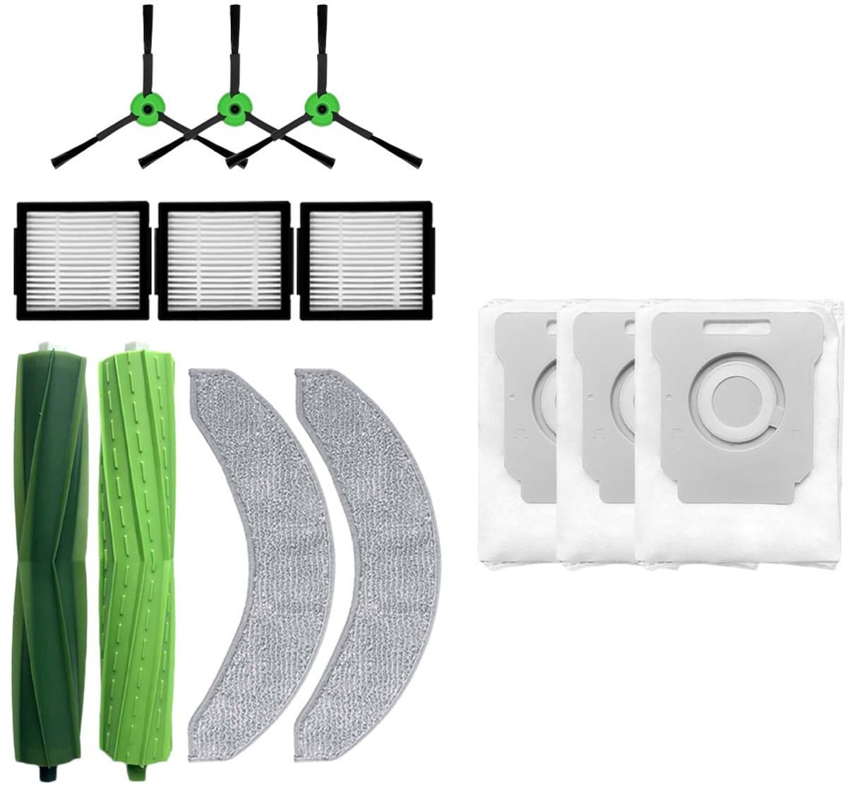 Replacements® onderdelen geschikt voor de Irobot J7+ en J9+ (13-delig) — afbeelding 1