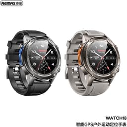 Remax WATCH18 - SmartWatch - Intelligent GPS Outdoor Sports Positioning Watch - Tarnish — thumbnail 5