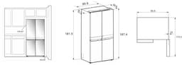 Whirlpool WQ9 B2L EF - Amerikaanse koelkast - 594 liter - Roestvrijstaal — thumbnail 12