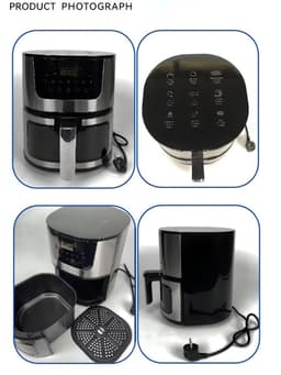 OEM/ODM Electric 7 L Oil Free Air Fryer With Viewing Window Home Use Portable Smart Digital Commercial Air Fryers for Kitchen — thumbnail 5