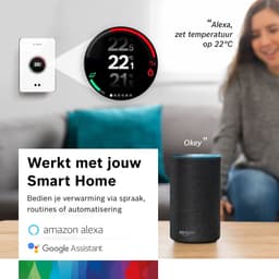 Bosch EasyControl slimme thermostaat - wit (bedraad) — thumbnail 9
