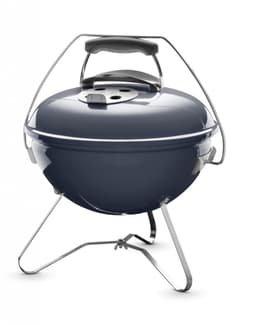 Weber Smokey Joe® Premium - Ø 37 cm Grillrooster - Houtskoolbarbecue - Slate Blue - Tuck-N-Carry Dekselvergrendeling - Gesloten ketel voor asopvang - Ventilatierooster in deksel - Stabiel frame met 3 poten - Draagbeugel — thumbnail 3