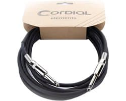 Cordial EL PP Elements Instrumentkabel Mono Jack Recht Zwart