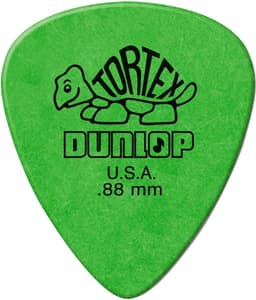 Dunlop Tortex Standard .88 Plectrum 12-Pack groen - Plectra — thumbnail 2