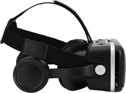 Virtual Reality bril met hoofdtelefoon voor Android en iOS-telefoons - 3D VR ervaring - Geschikt voor 35-60 inch schermen — thumbnail 3