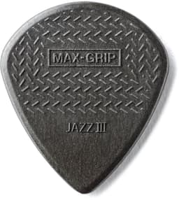 Dunlop 471P3C Max Grip Jazz III Carbon Fiber 1.38mm Plectrum 6-Pack - Plectra, zakje met 6 stuks — thumbnail 2