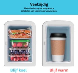 Skincare Fridge 4L - Organizer - Make up Koelkast - Beauty Fridge - Zwart — thumbnail 5