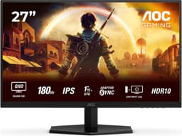 AOC G4 Q27G42XE - QHD IPS Gaming Monitor - Esports Base - 0.5ms - 180hz - Speakers - 27 inch — thumbnail 1