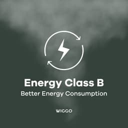 Wiggo WR‑CD18NFB(X) – Koel‑Vriescombinatie – 323 L – No Frost – 2 Deuren – 39 dB – Energieklasse B – 5 Jaar Garantie – Roestvrijstaal — thumbnail 5