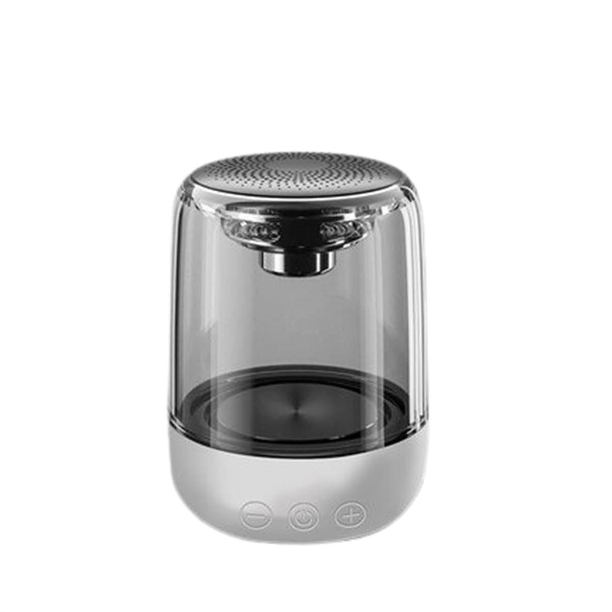 Bluetooth 5.0 LED Speaker – Draagbare Mini Speaker met 360° HIFI Stereo, Krachtige Bass, Kristal Glas Ontwerp, TF/USB, Handsfree Bellen — afbeelding 1