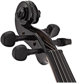 4/4 Studieviool van Gear4music, Zwart — thumbnail 5