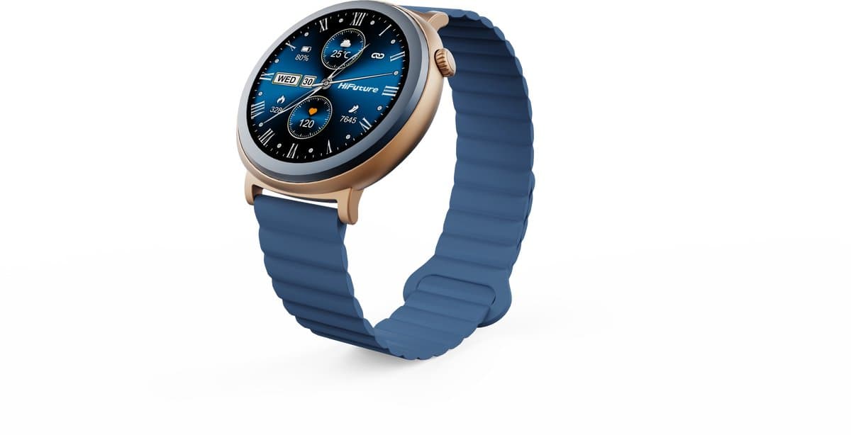 HiFuture - AURORA - Smartwatch - Blauw — afbeelding 1