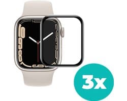 Geschikt voor Apple Watch screenprotector 38mm - 3 stuks - Geschikt voor Geschikt voor Apple Watch 1, 2 & 3 38 mm - Bescherming smartwatch scherm - Beschermer Geschikt voor Apple Watch 38mm screen protector beschermplaatje - 3 stuks