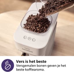 Philips Baristina - BAR302/20 - Espressomachine - Koffiemachine Met Bonen - Premium Wit — thumbnail 4