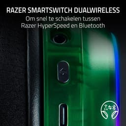 Razer Barracuda X Chroma - Draadloze Gaming Headset - Bluetooth/2.4Ghz - Phantom Green Edition — thumbnail 4