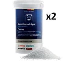 Bosch / Siemens Wasmachine reiniger - 2 stuks 200 gram