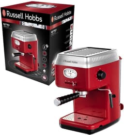 Russell Hobbs Espressomachine - Pistonmachine - 15 bar - Rood — thumbnail 4