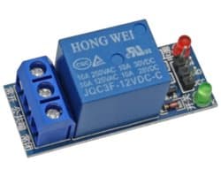 1-Kanaals 12V KF-301 Relais module – Low-Level Trigger – Compatibel met Arduino en Raspberry Relay
