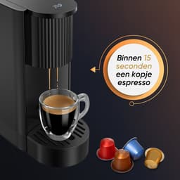 JAP Appliances Capsura - Koffiecupmachine - Instelbare kopjesvolume 30 - 200 ml - Koffiemachine met cups - Koffie machine - Koffiezetapparaat — thumbnail 5