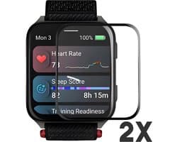 Screenprotector geschikt voor Garmin Venu X1 – 2-Pack - Volledige cover - Hoge kwaliteit screen protector - PMMA – 2 stuks - TechDefend