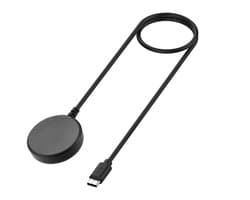 Strap-it USB-C oplader / oplaadkabel geschikt voor Samsung Galaxy Watch 7 / Galaxy Watch 6 / 6 Classic / Galaxy Watch 5 / 5 Pro / Galaxy Watch 4 / 4 Classic / Galaxy Watch 3 / Galaxy Watch Active / Active 2 / FE / Galaxy Watch Ultra / Ultra 2025