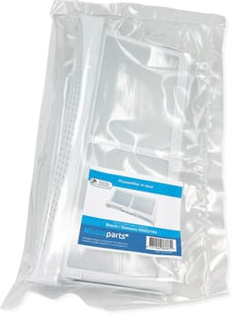 Multaparts® pluizenfilter voor droger 293 x 155 x 60 mm | Geschikt voor Bosch / Siemens drogers | Alternatief voor 00652184 — thumbnail 2