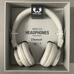 Fresh 'n Rebel Koptelefoon grijs draadloos Bluetooth - Draadloze koptelefoon grijs on ear - 30 uur speeltijd - volledig opgeladen in 2 uur — thumbnail 1