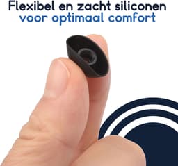 Ibley ComfortFit Oortips voor Beats Powerbeats Pro 2 zwart - Siliconen Earbuds - 5 Maten - 5 Paar — thumbnail 4