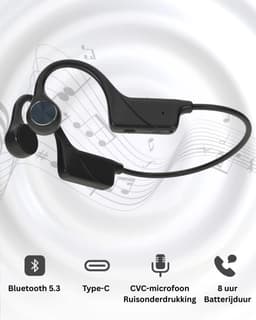 MKSS® Bone Conduction Headphone - Koptelefoon voor Activiteiten - Draadloos — thumbnail 3
